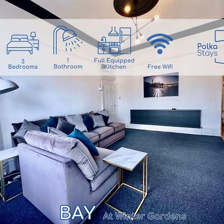 Polkadot Winter Gardens - Large Modern Apartments In Blackpool By Polkastays מראה חיצוני תמונה